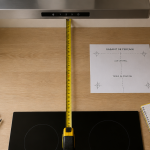 hauteur plan de travail hotte mesure mètre