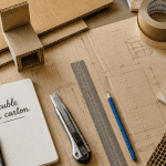meuble en carton fabrication plan de travail atelier