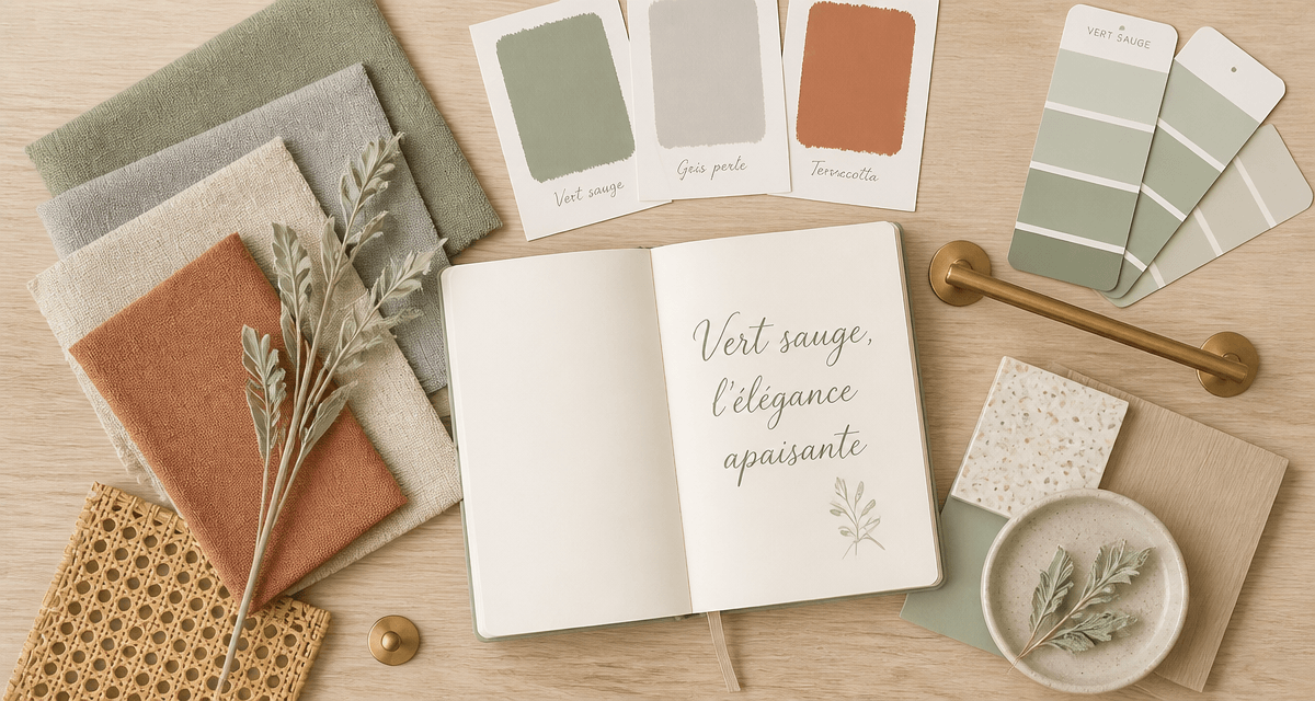 Vert Code Vert sauge : codes HEX et palettes déco