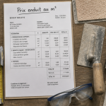 prix enduit m2 devis échantillons outils