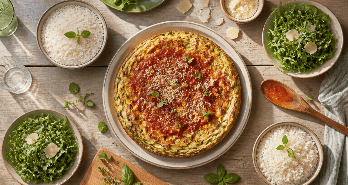Que servir avec un flan de légumes, flan courgette et sauce tomate