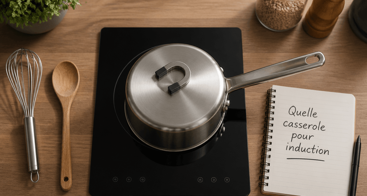 quelle casserole pour induction vue sur plaque induction