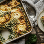 recette lasagne epinard chevre gratinée noix
