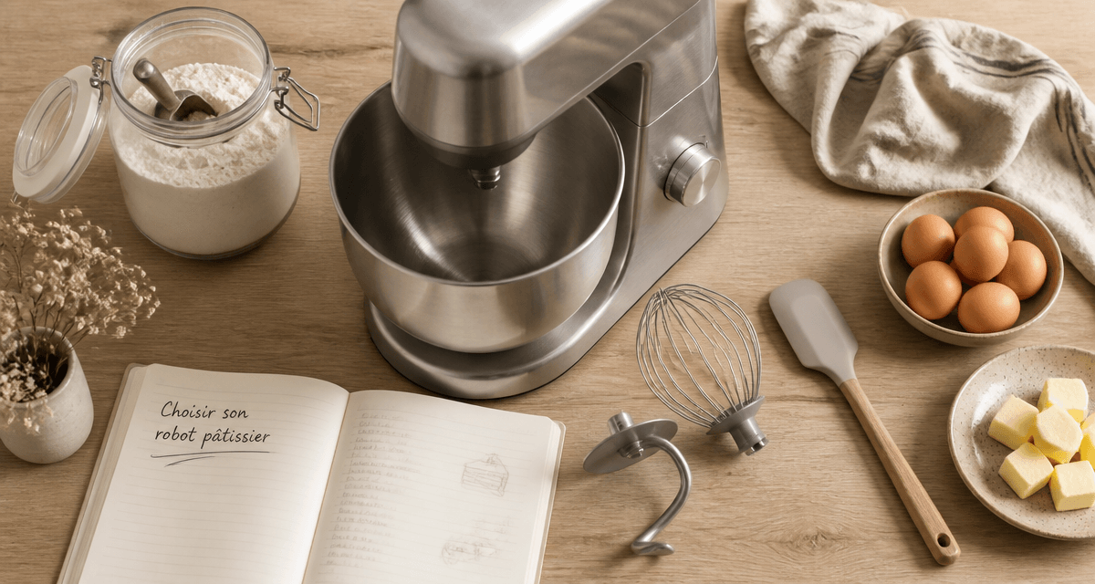 robot pâtissier comparatif accessoires et ingrédients