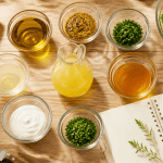 vinaigrette sans vinaigre bols ingrédients frais