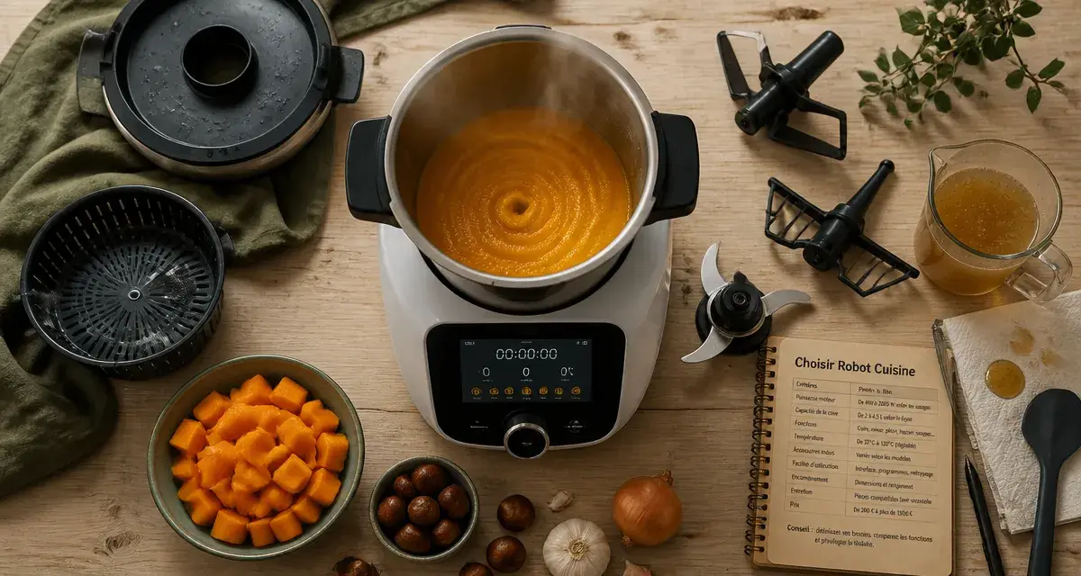 Meilleur robot cuisine : critères durables pour achat
