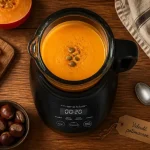 Meilleurs blender chauffant, velouté potimarron au mixeur chauffant