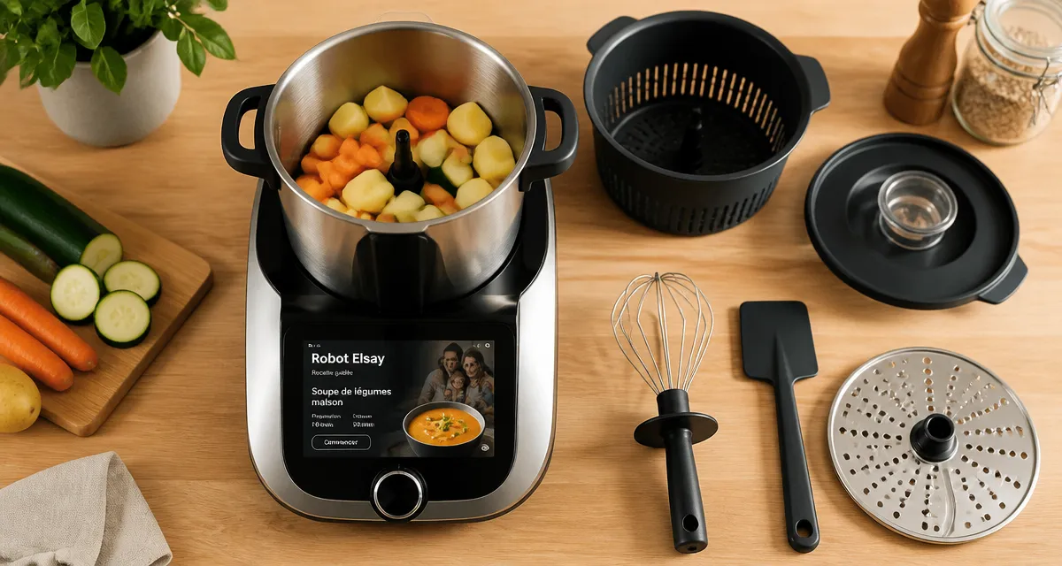 robot multifonction elsay avis sur plan de travail