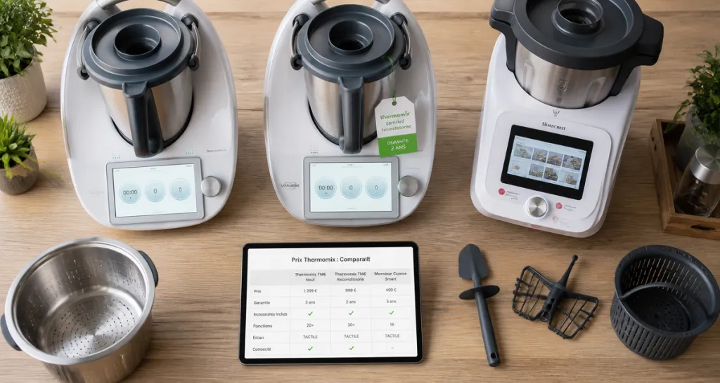 thermomix prix neuf et reconditionné