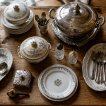 vaissellerie définition sur table ancienne
