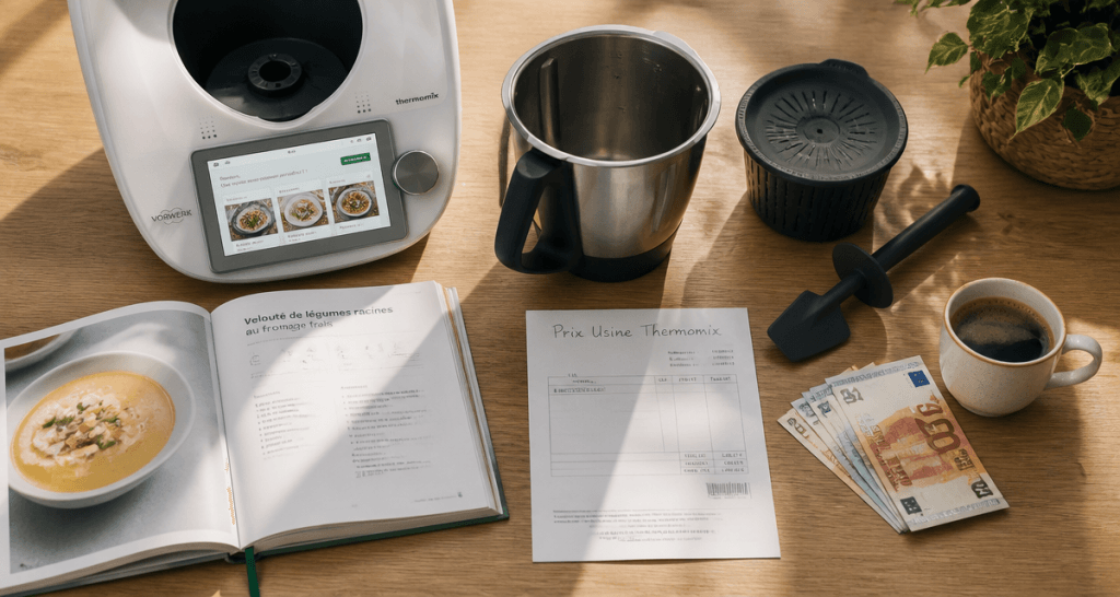 Vente Thermomix prix usine, accessoires et facture