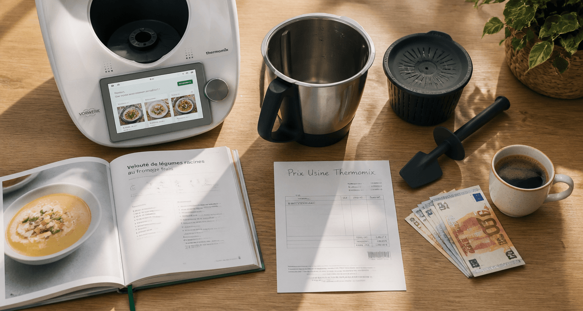 Vente Thermomix prix usine, accessoires et facture