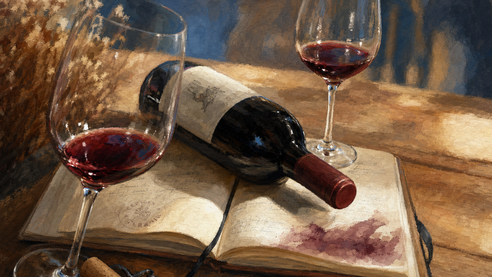 Apprendre vin : carnet de dégustation, cépages et accords mets et vins