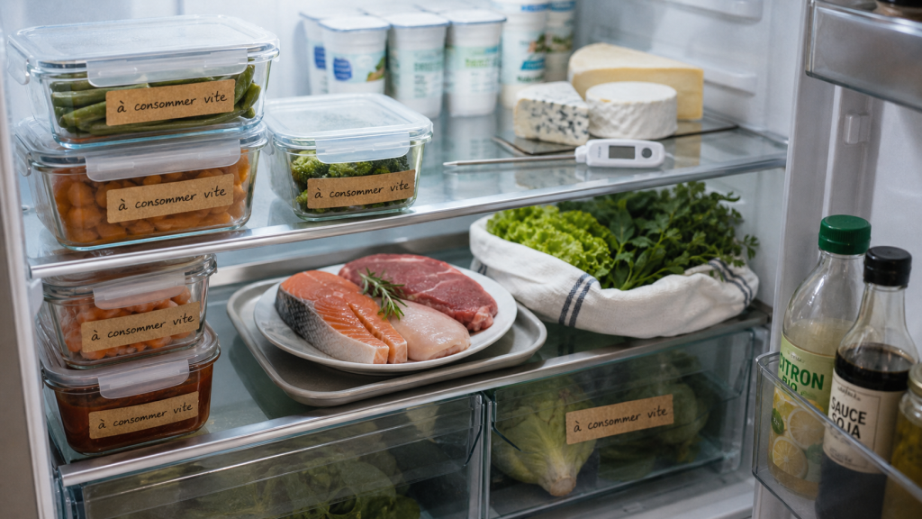 Comment ranger son frigo : 4 zones de froid, aliments bien classés