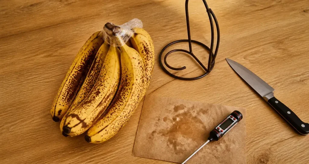 Comment conserver banane : éviter le noircissement