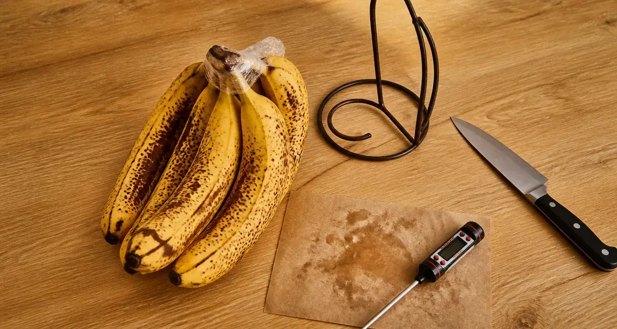 Comment conserver banane : éviter le noircissement