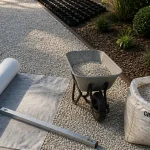 Déco gravier : gravier décoratif pour allées et massifs, calibre visible 6/10
