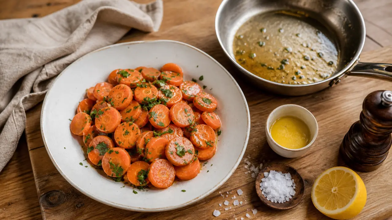 Recette carotte Vichy : carottes fondantes