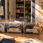 Emission rangement maison : trier et ranger avec boîtes et bacs