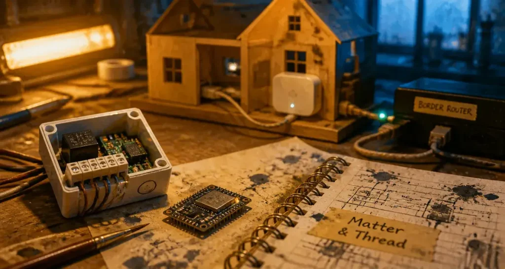 Matter domotique : module Thread pour maison connectée
