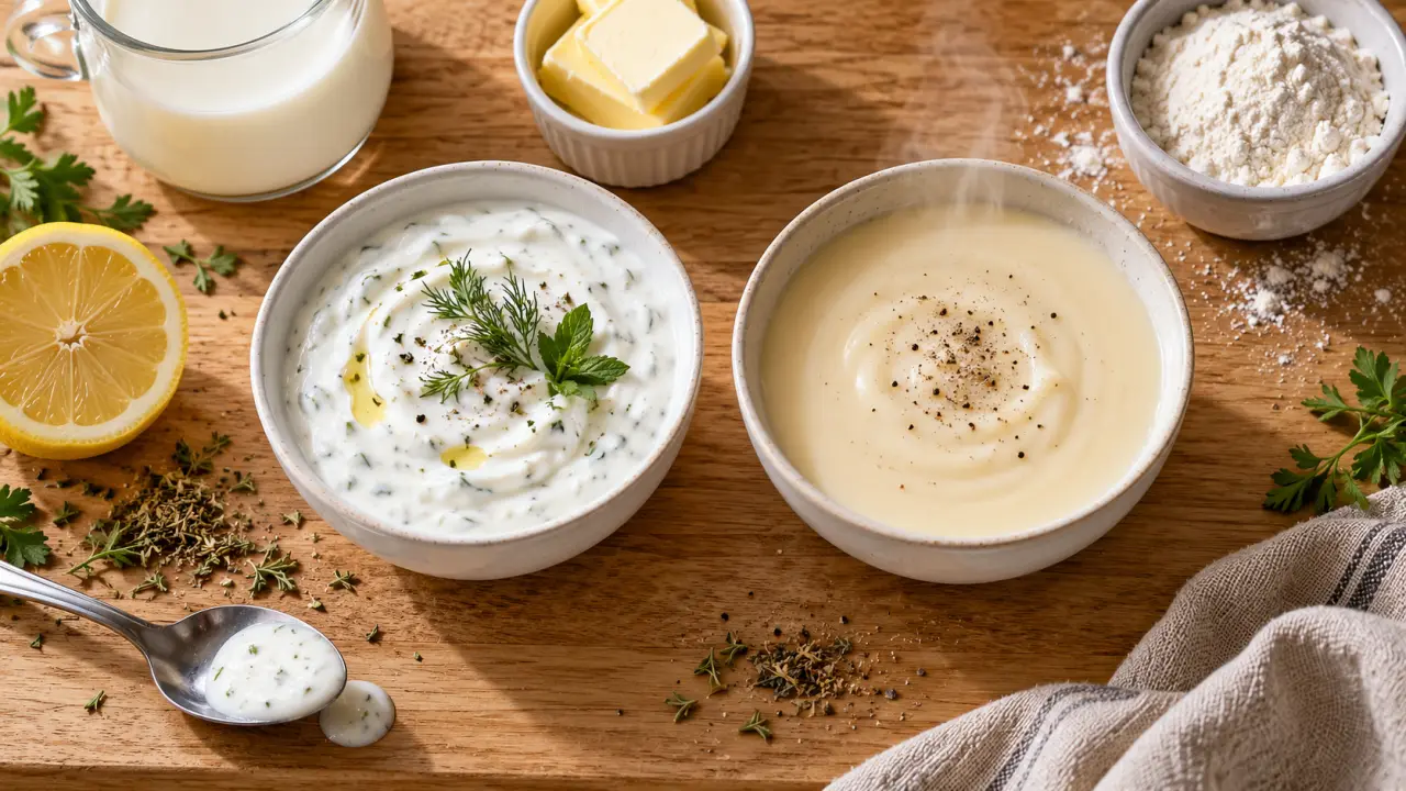 Sauce blanche recette : kebab 5 minutes et béchamel